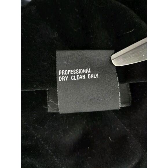 Koos Of Course Womens Reversible Quilted Paisley Black Velvet‎ Chore Jacket 1X - Picture 12 of 12